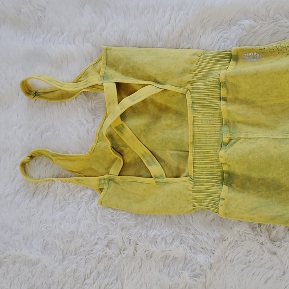 Free People Good Karma Onesie Pineapple Punch Yellow - Picture 5 of 11